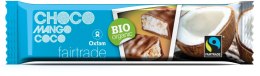 TERMIN 30/09/2026 BATON KOKOS - MANGO W POLEWIE CZEKOLADOWEJ FAIR TRADE BIO 33 g - OXFAM