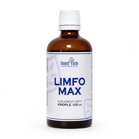 Invent Farm Limfo Max 100 ml - ciężkie nogi krążenie drenaż cellulit
