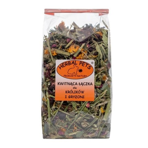 Herbal Pets Kwitnąca Łączka dla Królika - Aromatyczna Mieszanka Ziół i Kwiatów