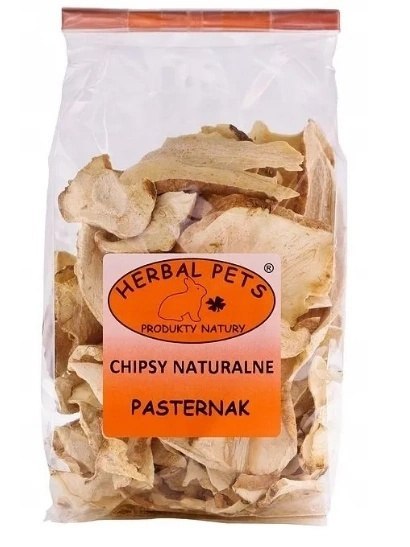 Herbal Pets chipsy z pasternaku dla gryzoni i królików 125g