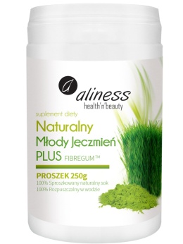 TERMIN 31/10/2026 Naturalny Młody Jęczmień PLUS proszek 250g Aliness