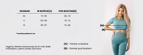 OstroVit Top na krótki rękaw bezszwowy ZIELEŃ rozmiar M