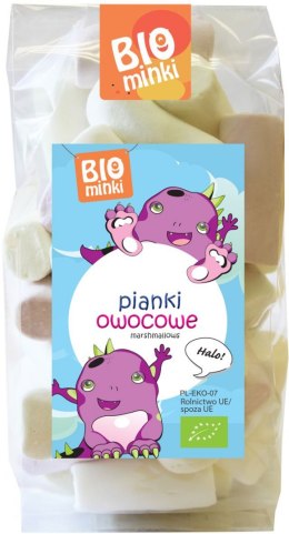 TERMIN 28/08/2026 PIANKI OWOCOWE BIO 100 g - BIOMINKI
