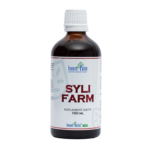 SYLI FARM 100 ML KROPLE WĄTROBA OSTROPEST DETOKS INVENT FARM