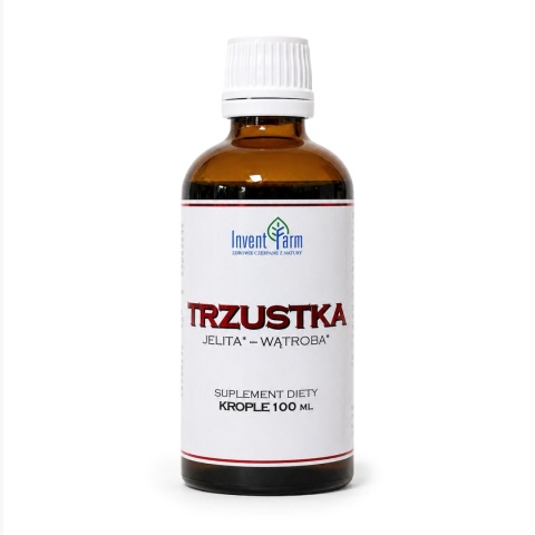 TRZUSTKA 100 ML KROPLE TRAWIENIE ENZYMY INVENT FARM