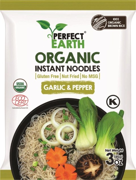 TERMIN 10/07/2026 ZUPA INSTANT CZOSNEK I PIEPRZ BEZGLUTENOWA BIO 85 g - PERFECT EARTH