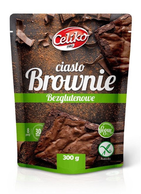 TERMIN 31/10/2026 CIASTO BROWNIE B/G 300 g - CELIKO