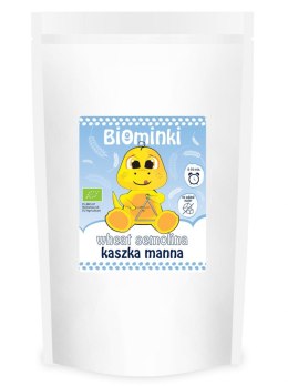 TERMIN 13/10/2026 KASZKA MANNA PEŁNOZIARNISTA BIO 500 g - BIOMINKI