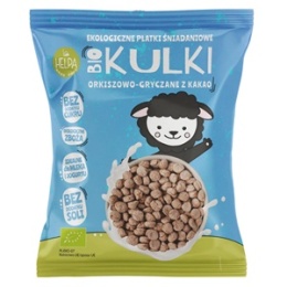 KULKI ORKISZOWO - GRYCZANE Z KAKAO BIO 160 g HELPA