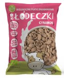 TERMIN 7/11/2026 ŁÓDECZKI JAGLANO - OWSIANE Z CYNAMONEM BEZ DODATKU CUKRÓW BIO 260 g - HELPA