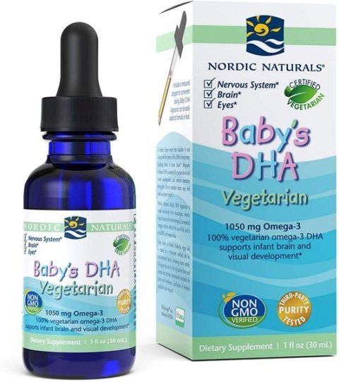 NORDIC NATURALS Baby's DHA Vegetarian omega-3 z alg 30 ml