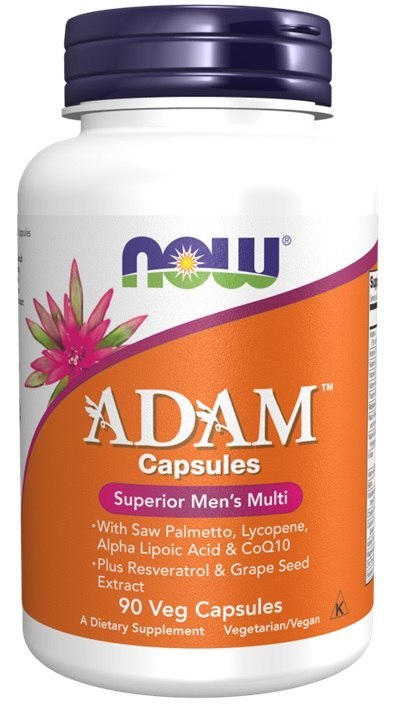 NOW FOODS ADAM multiwitamina dla mężczyzn 90 kapsułek roślinnych