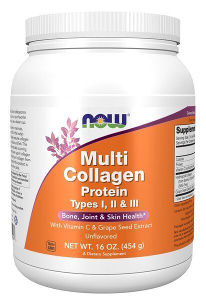 NOW FOODS Multi Collagen Protein kompleks kolagenów 454 g
