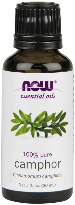 NOW FOODS Olejek eteryczny kamforowy Camphor 30 ml