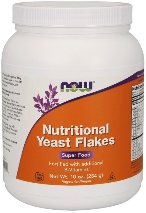 NOW FOODS Płatki drożdżowe nieaktywne Nutritional Yeast 284 g