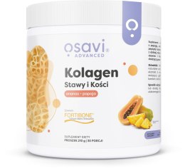 OSAVI Kolagen Stawy i Kości FORTIBONE ananas i papaja 210 g