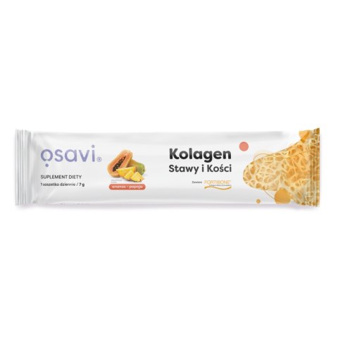 OSAVI Kolagen Stawy i Kości FORTIBONE ananas i papaja 7 g