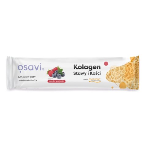 OSAVI Kolagen Stawy i Kości FORTIBONE jagoda i poziomka 7 g