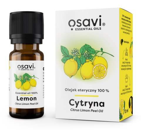 OSAVI Olejek eteryczny cytrynowy 100% naturalny 10 ml