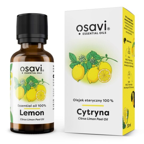 OSAVI Olejek eteryczny cytrynowy 100% naturalny 30 ml