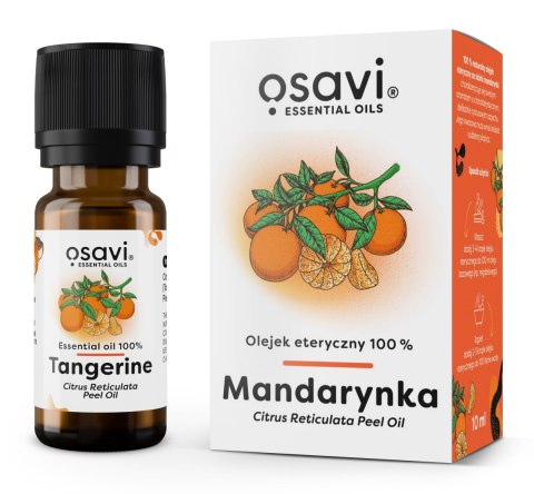 OSAVI Olejek eteryczny mandarynkowy 100% naturalny 10 ml