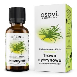 OSAVI Olejek eteryczny z trawy cytrynowej 100% naturalny 30 ml
