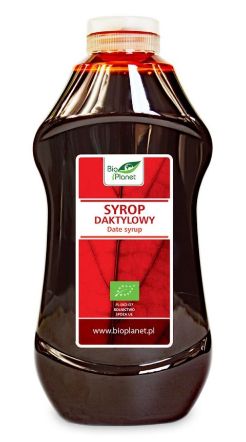 TERMIN 7/10/2026 SYROP DAKTYLOWY BIO 874 ml (1215 g) - BIO PLANET
