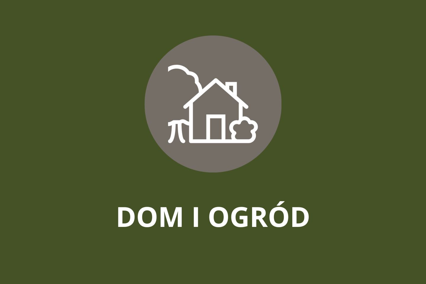 Dom i ogr&oacute;d