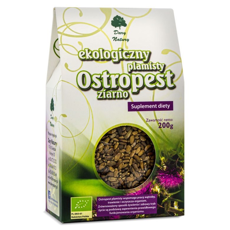 naturalny ostropest plamisty