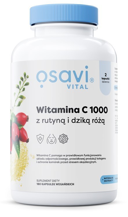 ekologiczny suplement diety - witamina C z dziką r&oacute;żą