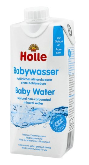 ekologiczna woda dla niemowląt